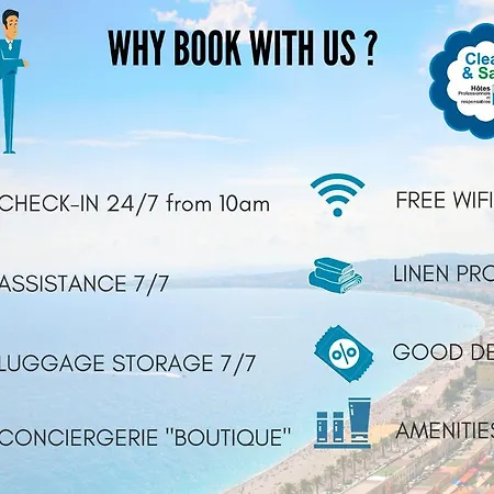 Nestor&jeeves - Berlioz - Downtown - Close Beaches Apartment Nizza