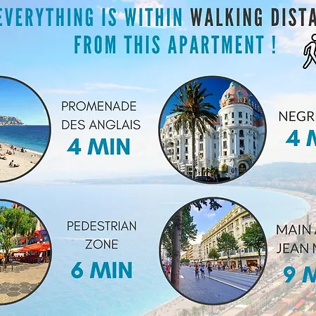 Nestor&jeeves - Berlioz - Downtown - Close Beaches Apartment *